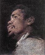 CRAYER, Gaspard de Head Study of a Young Moor dhyj Norge oil painting reproduction